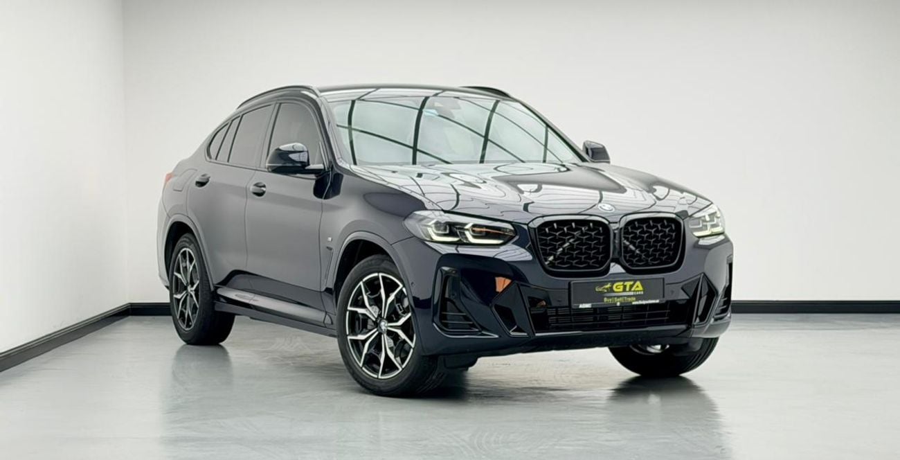 BMW X4 XDRIVE 30I M SPORT 2022 BMW X4 xDrive30i M-Sport, 2027 BMW Warranty + Service Contact, Full BMW Serv