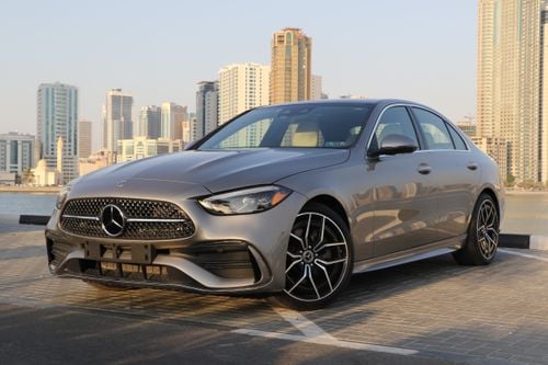 مرسيدس بنز C 300 2023 - 4MATIC - 360 Cameras - Original AMG Kit - Full Option - Low Mileage