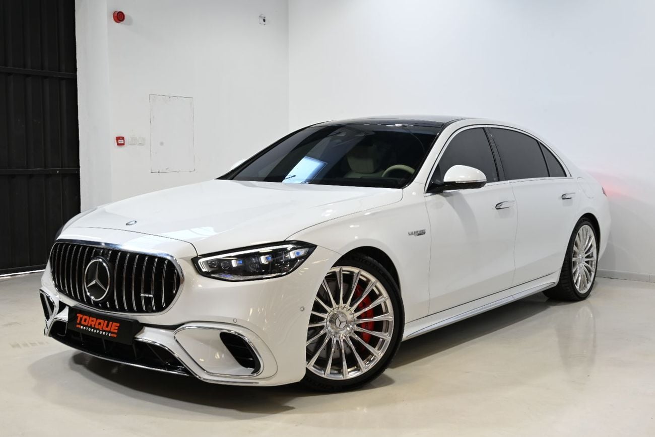 مرسيدس بنز S 63 AMG إي بيرفورمانس مرسيدس بنز S63 AMG E Performance موديل 2024، ضمان الوكالة حتى مارس 2029، باقة خدمة الوكالة لمدة 4 سن