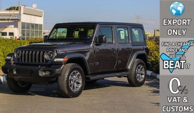 Jeep Wrangler Unlimited Sport Plus I4 2.0L Turbo , 2024 GCC , 0Km , (ONLY FOR EXPORT)