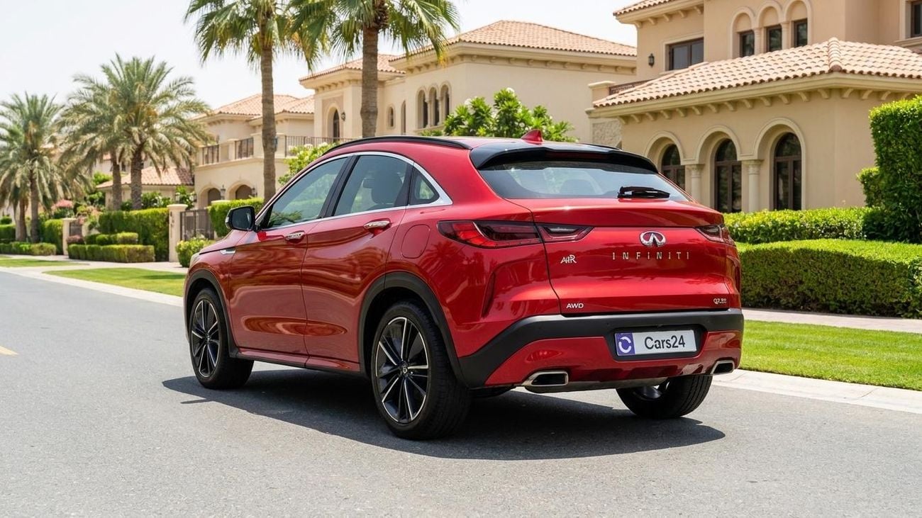 إنفينيتي QX55 ESSENTIAL كارس24 هي سوق ضخم للسيارات المستعملة موثوق ومضمون ٪كارس24 هي سوق ضخم للسيارات المستعملة موثوق ومضمون