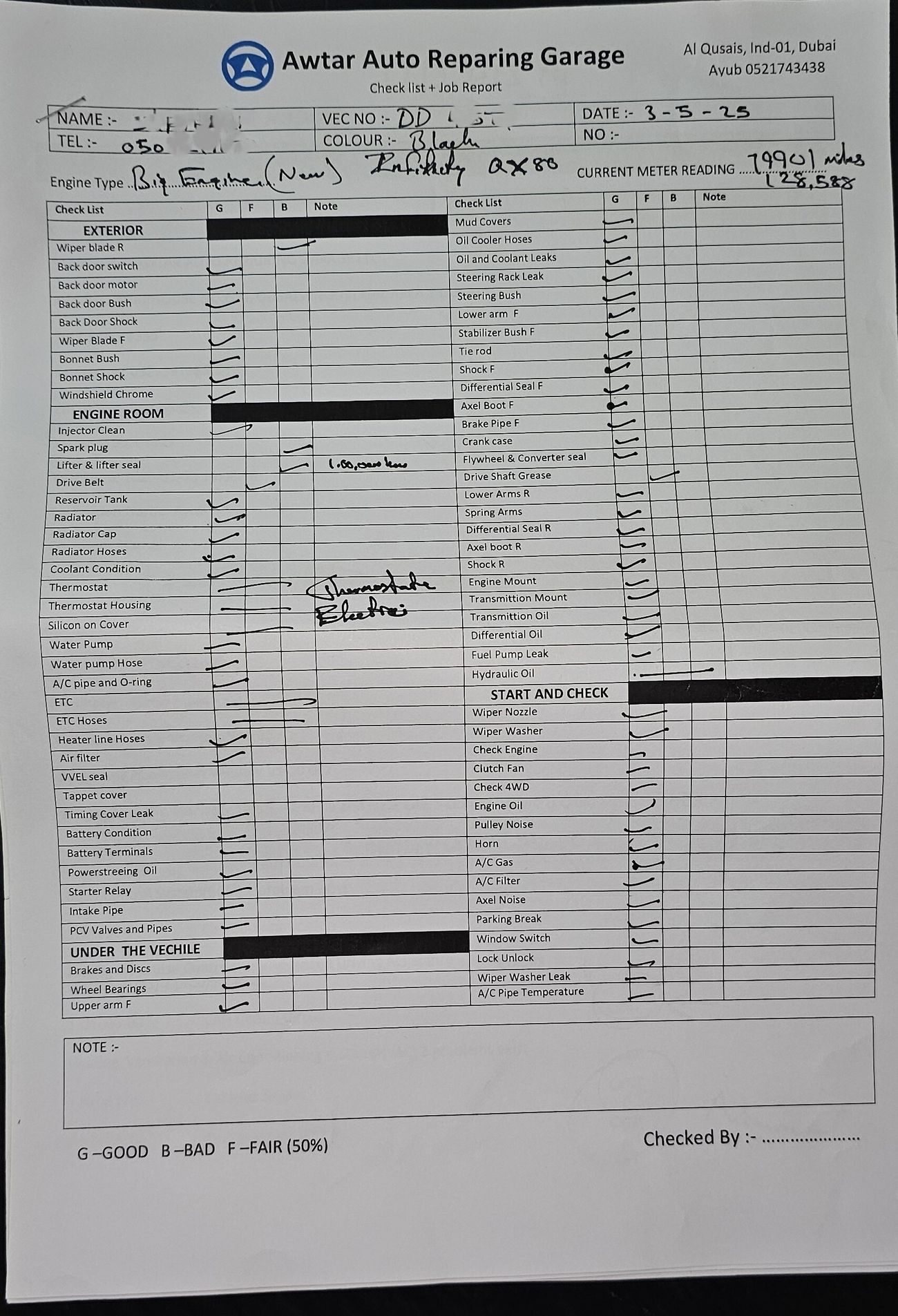 إنفينيتي QX80 Luxe Proactive 5.6L (428 HP)