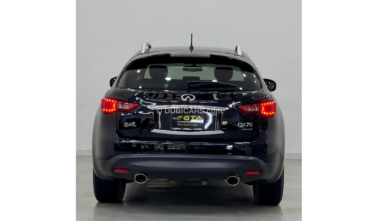 Infiniti QX70 2018 Infiniti QX70 Limited 50th Anniversary, Infiniti Service History, Low Kms, GCC