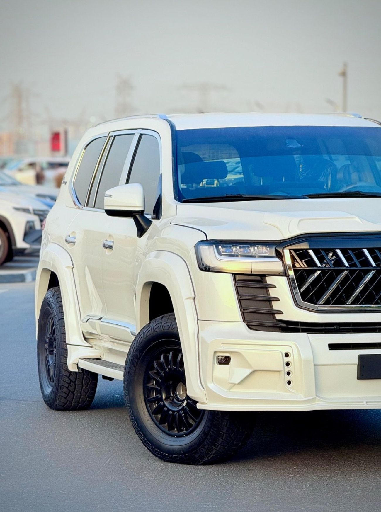 تويوتا لاند كروزر 2016 Model Facelift to 2023 Shape Exterior New Shape Design Upgraded Full Option