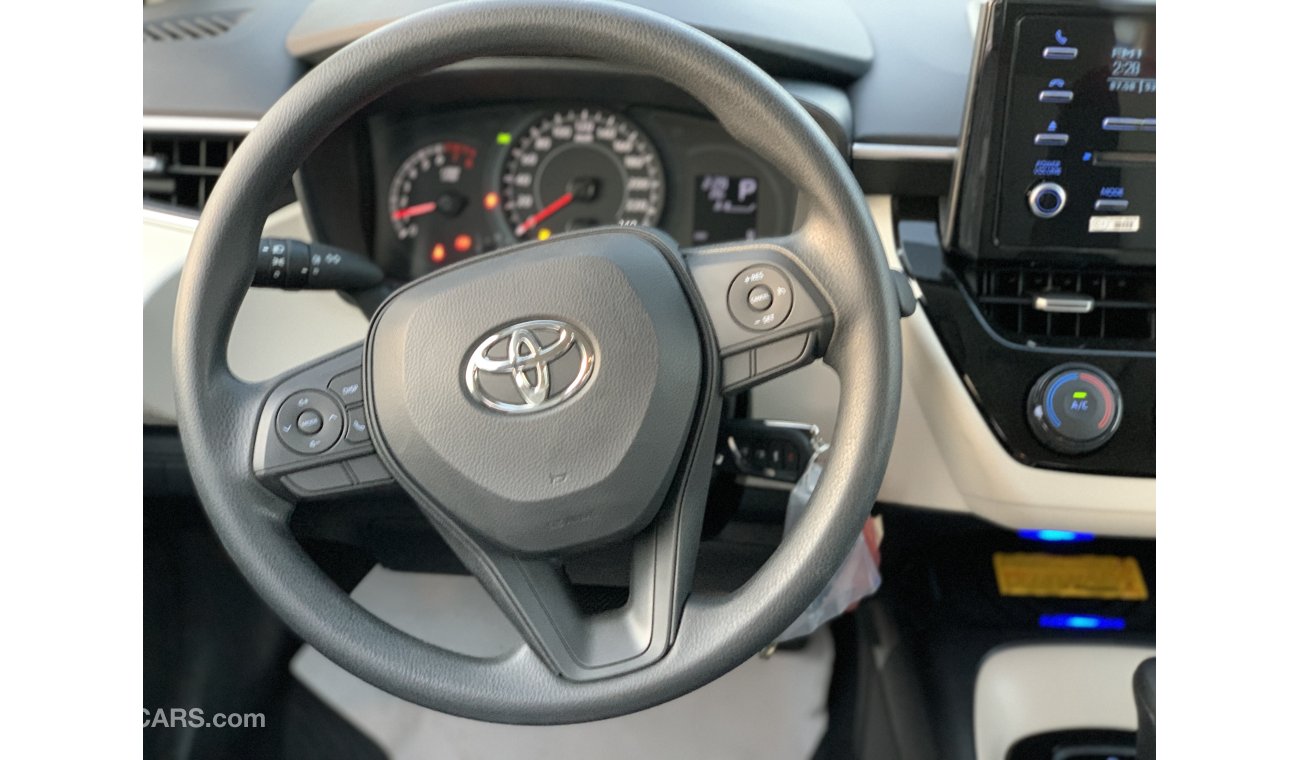 Toyota Corolla 1.6 MY2020 GCC Specs