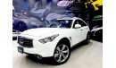 Infiniti FX37 - 2014 -GCC - ONE YEAR WARRANTY - ( 900 AED PER MONTH/ 5YRS )