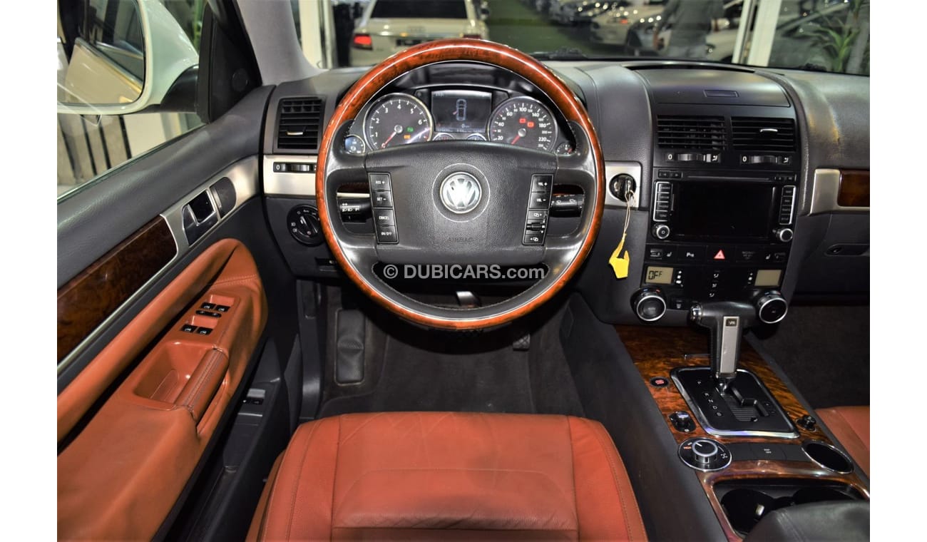 Volkswagen Touareg LOW MILEAGE! for our Volkswagen Touareg 2009 Model!! in White Color! GCC Specs