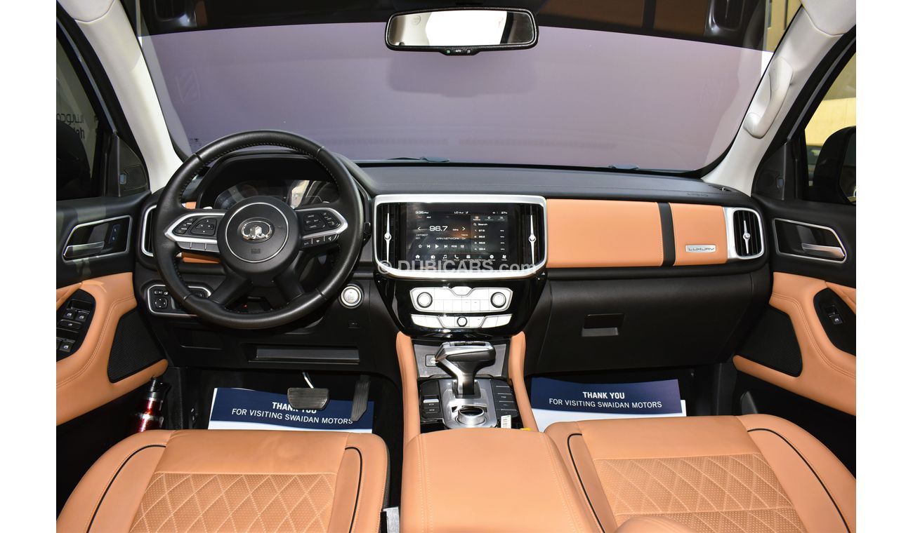 Great Wall Poer AED 1199 PM | 2.0L PLATINUM 4WD GCC AGENCY WARRANTY UP TO 2025 OR 100K KM