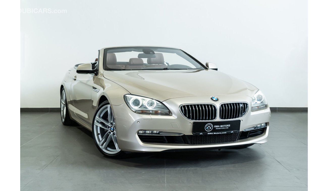 بي أم دبليو 640 2011 BMW 640i Luxury Line Convertible (1st reg in 2013) / Extended BMW Warranty & Service Contract