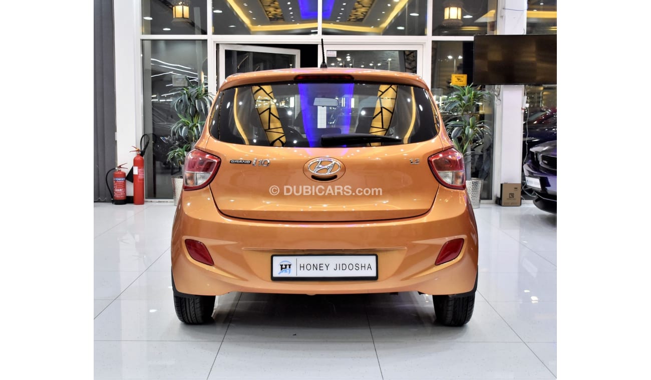 Hyundai Grand i10 EXCELLENT DEAL for our Hyundai Grand i10 1.2L ( 2016 Model ) in Orange Color GCC Specs