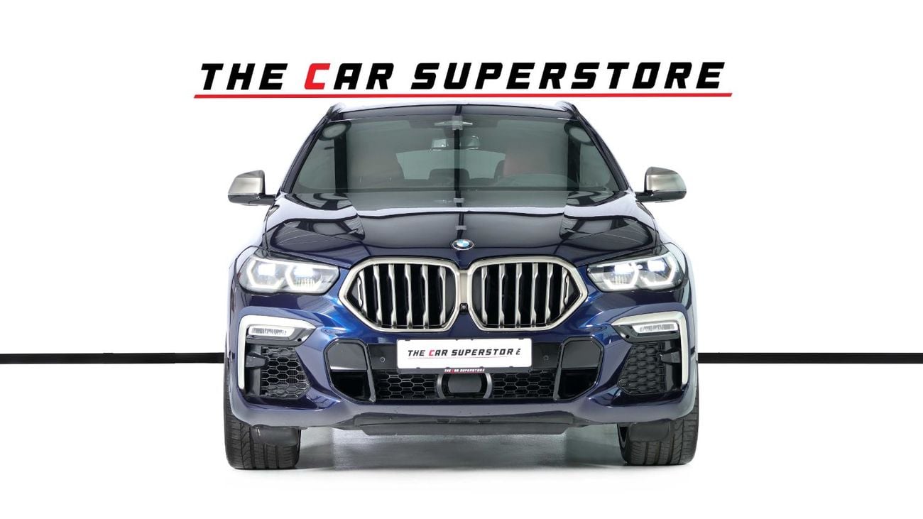 BMW X6 M50i 4.4L GCC-High Specifications-AGMC Warranty Service contract till 09/2026-M Sport Package