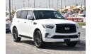 إنفينيتي QX80 الإصدار الأسود 7