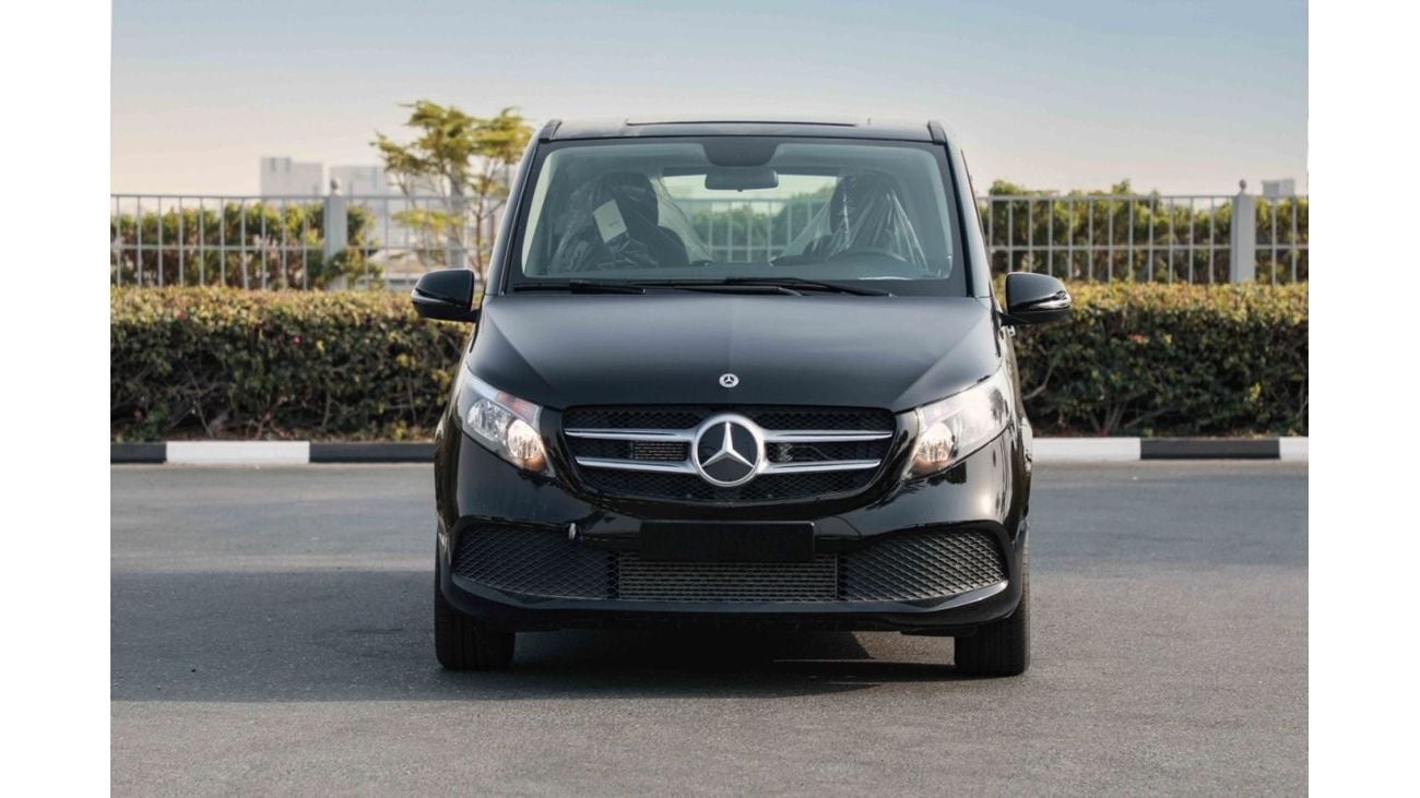 مرسيدس بنز V 250 2024 MBZ V250 2.0 4X2 VCLASS - أسود سبج ME داخل أسود | تصدير فقط