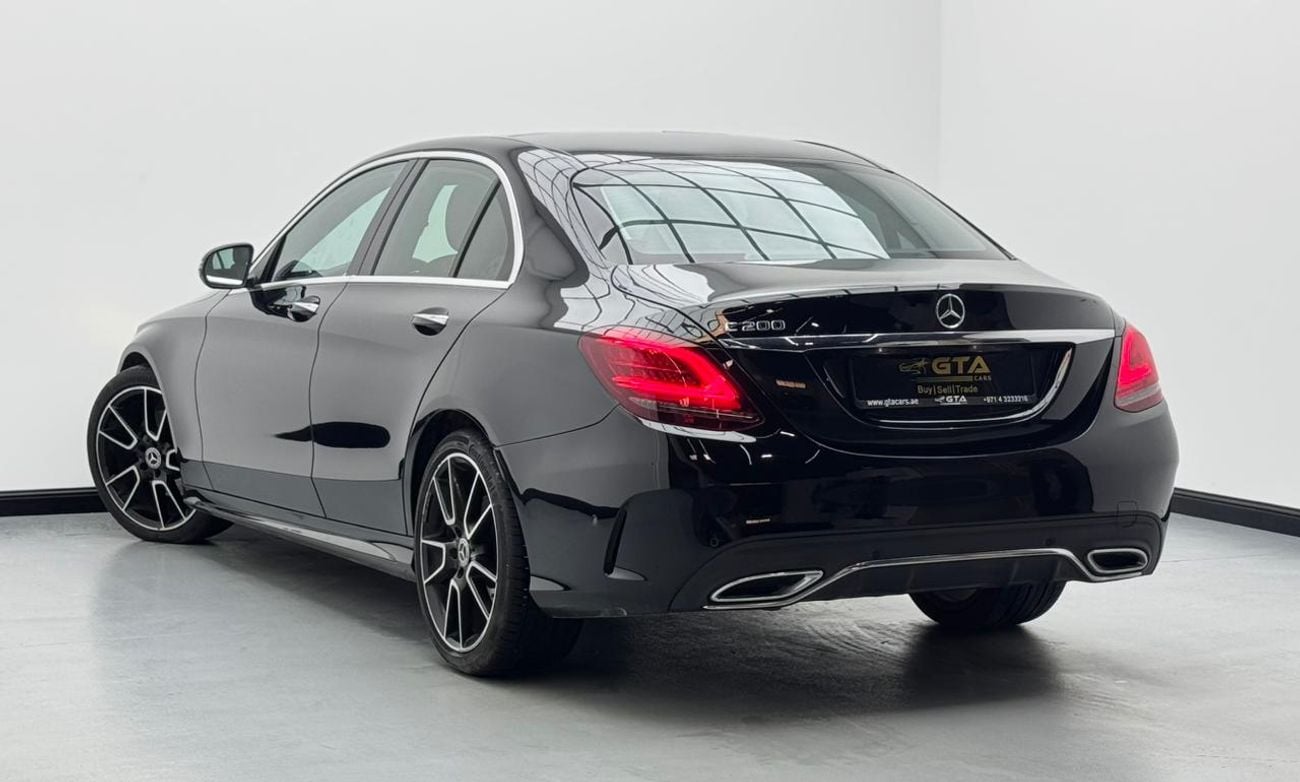 مرسيدس بنز C 200 2020 Mercedes-Benz C200 AMG, Service History, 1 Year Warranty, Excellent Condition, GCC