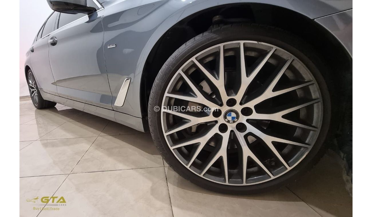 BMW 540i 2017 BMW 540i Luxury Line, Warranty-Service History, GCC