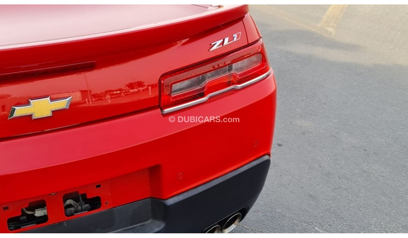 Chevrolet Camaro ZL1 6.2L V8 Partial Service History GCC Manual Transmission