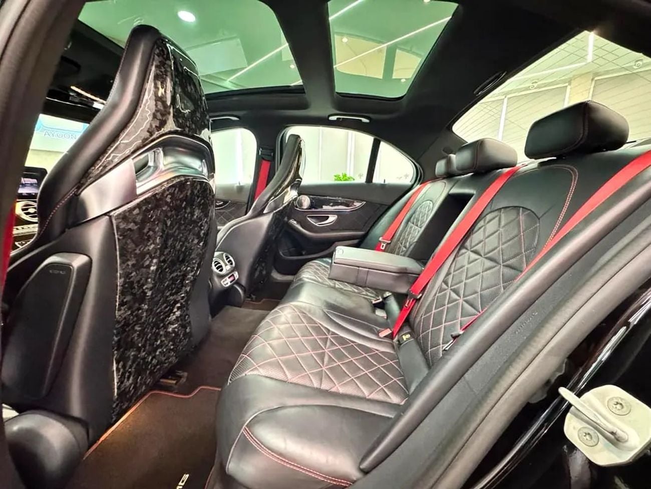 مرسيدس بنز C 63 S ELITE AMG SPECIAL MERCEDES C63S V8 || GCC || TOP OPTIONS || FORGED CARBON FIBER || RADAR LANE ASSIST