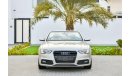 Audi A5 S-Line Cabriolet- Excellent Condition! - AED 1,155 PM - 0% DP