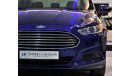 Ford Fusion AMAZING Ford Fusion 2016 Model!! in Blue Color! GCC Specs