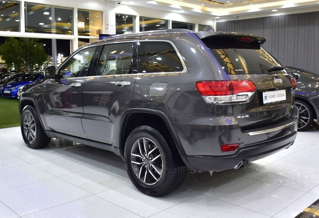 Jeep Grand Cherokee EXCELLENT DEAL for our Jeep Grand Cherokee 4x4 Limited ( 2019 Model ) in Grey Color GCC Specs