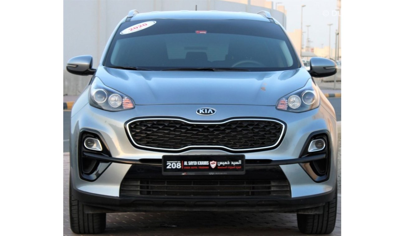 Kia Sportage Kia Sportage 2020, GCC 1600, in excellent condition, without paint, without accidents, very clean fr