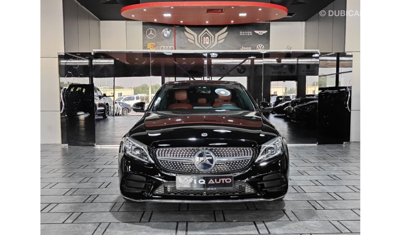 Mercedes-Benz C200 AMG Pack AED 2,300 P.M | 2019 MERCEDES-BENZ C200 AMG KIT 2.0 | GCC | UNDER AGENCY WARRANTY