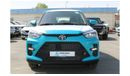 Toyota Raize 2023 | 1.0L G 3CYL TURBO - WITH REAR CAMERA AND PARKING SENSORS WITH GCC SPECS EXPORT ONLY