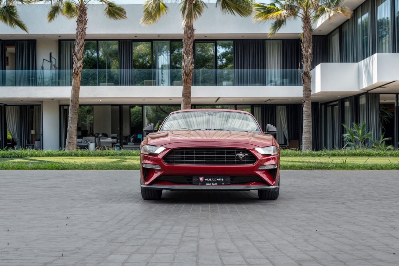 فورد موستانج Ecoboost Mustang Ecoboost | 2,644 P.M | 0% Downpayment | Ford Warranty + S/Contract | Low KM | Fuel Efficient