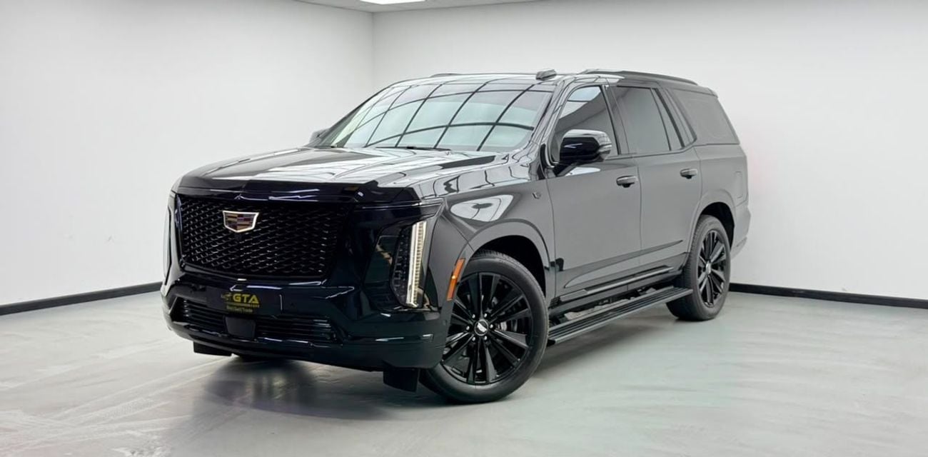 Cadillac Escalade SPORT PLATINUM 2025 Cadillac Escalade Sport Platinum, 2030 Cadillac Warranty + Service Pack, Low Km, 8 Seater, GCC