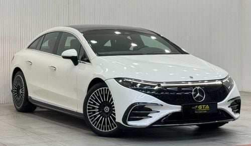 مرسيدس بنز EQS 580 2022 Mercedes-Benz EQS 580 4MATIC, Agency Warranty, Full Service History, GCC