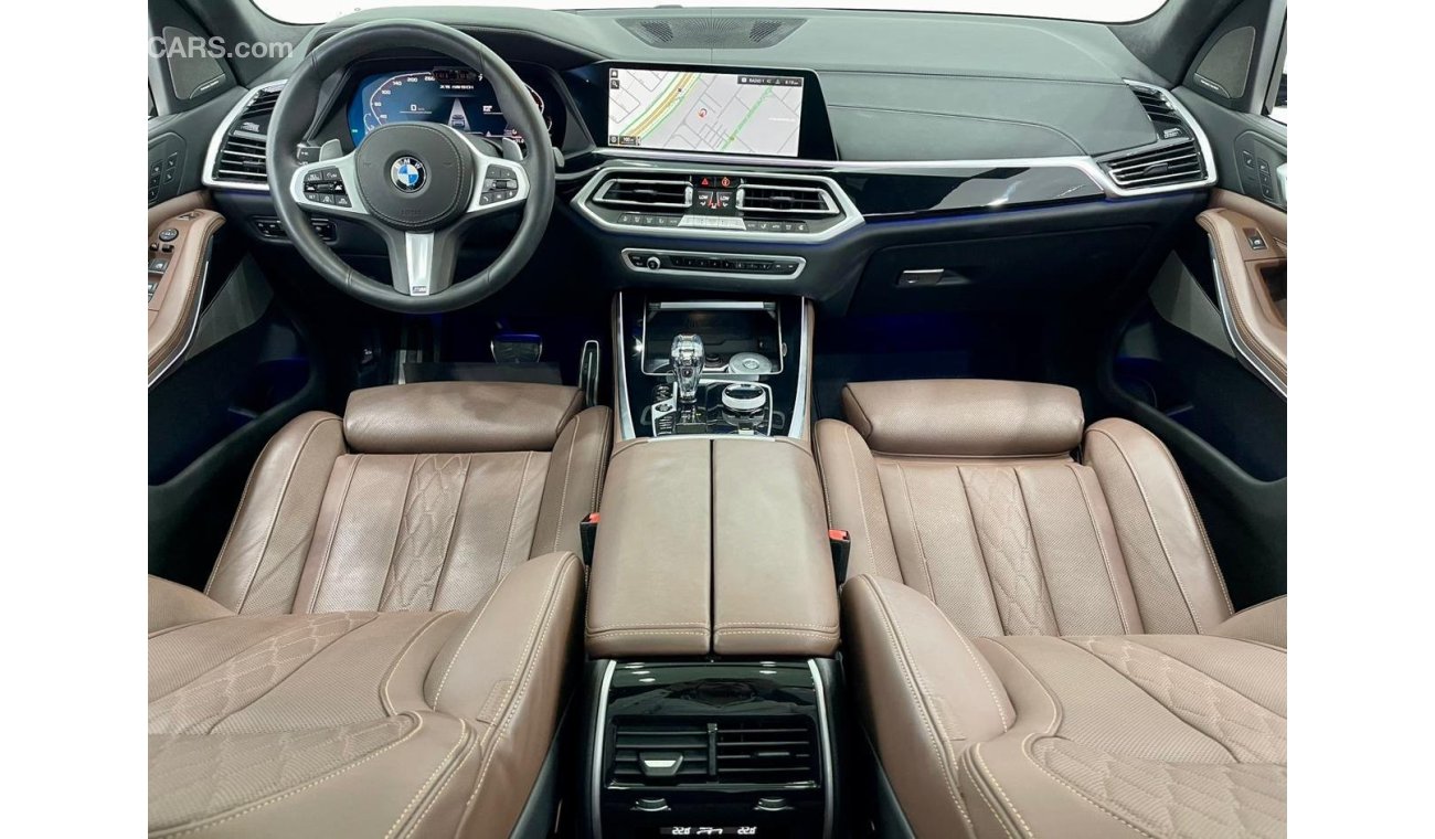 بي أم دبليو X5 2021 BMW X5 50i M Sport, BMW Warranty-Full Service History-Service Contract-GCC