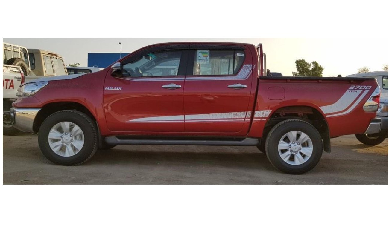 Toyota Hilux Brand New 2.7L M/T  DC, 4WD Full Option with Navigation