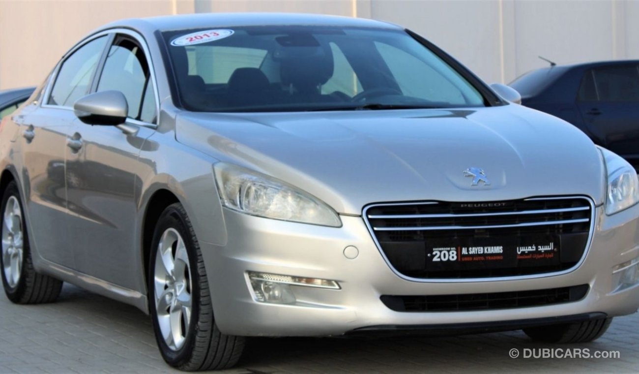 Peugeot 508 Peugeot 508 2013 GCC in excellent condition without accidents, very clean from inside and outside