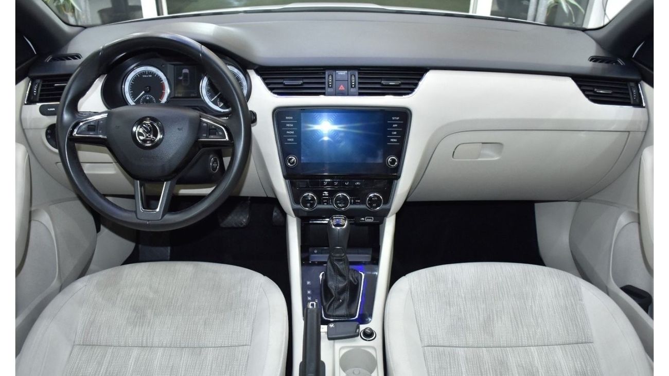 Skoda Octavia EXCELLENT DEAL for our Skoda Octavia ( 2020 Model ) in White Color GCC Specs