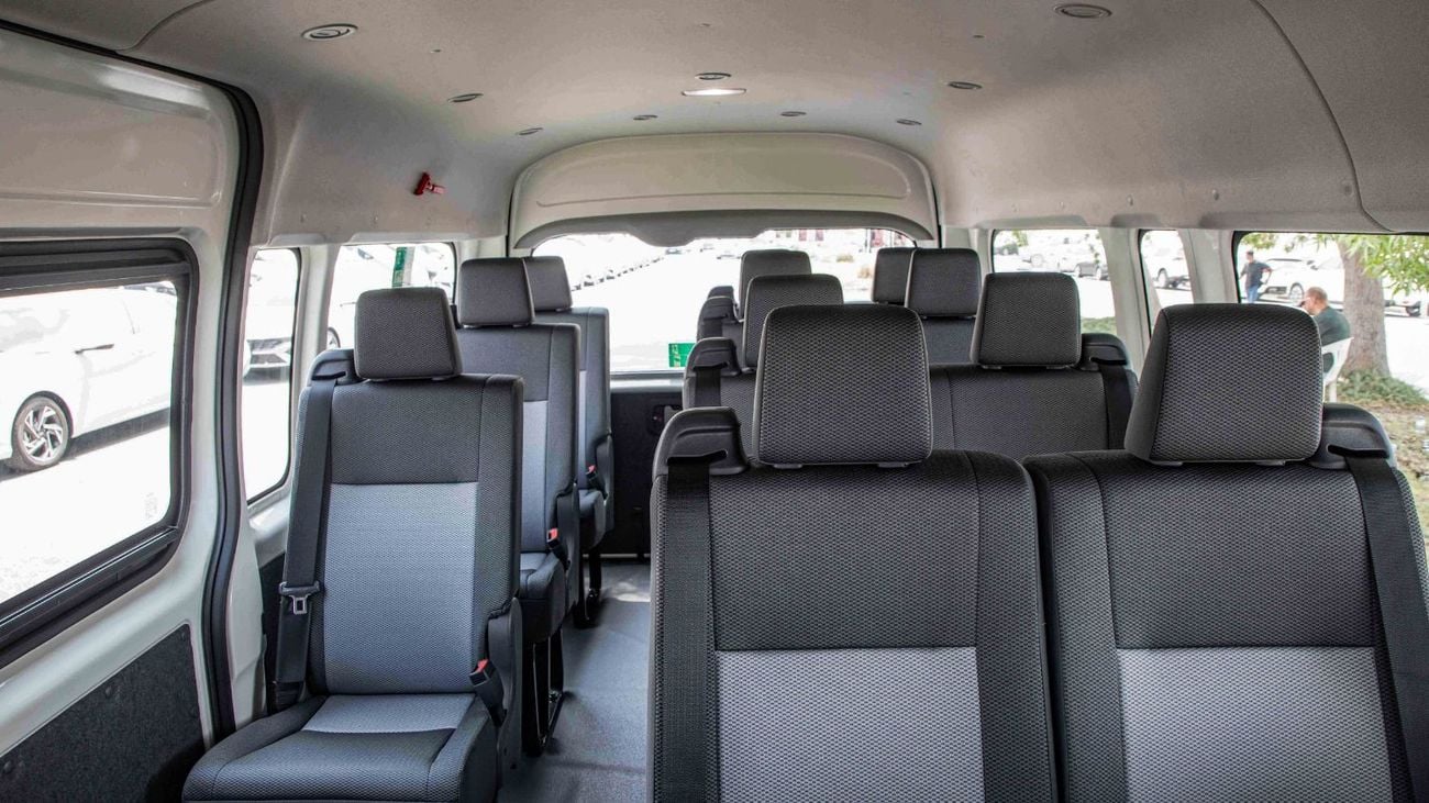تويوتا هاياس HIGH ROOF |13S P | 3.5L | MT | GL RB | BUS | 3 Years Warranty | For Local Registration +10%
