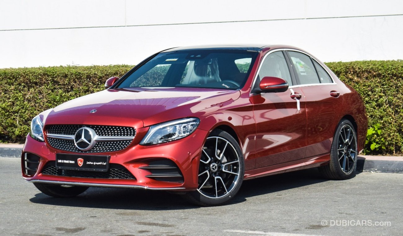 مرسيدس بنز C 200 (عرض جديد ) محرك 2.0لتر ميرسيدس سي 200 اي ام جي فل اوبشن م خليجي مع ضمان دولي 2 سنه