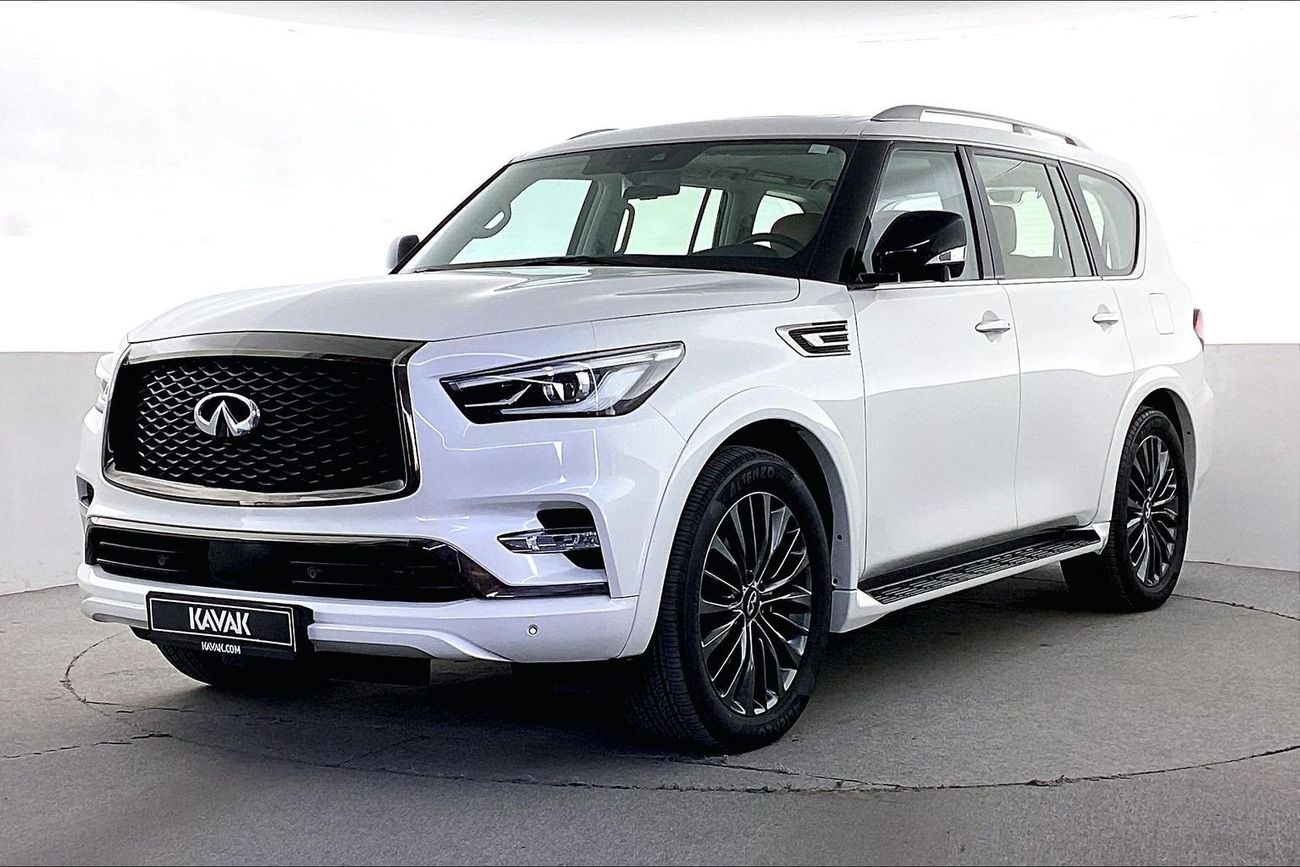Infiniti QX80 Luxe Sensory ProActive - Black Edition | Guaranteed Warranty | 0 Down Payment