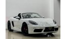 Porsche 718 Boxster 2017 Porsche Boxster 718, Full Porsche Service History, Warranty, GCC