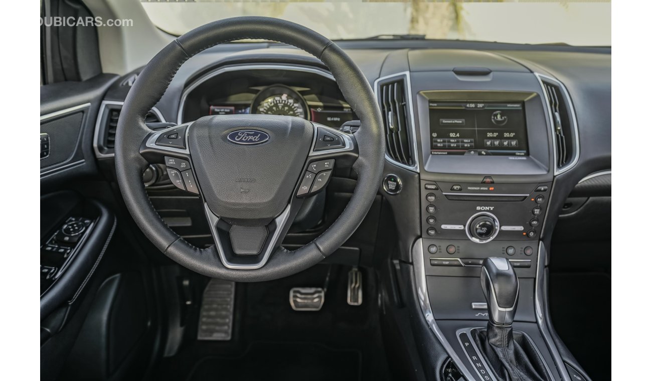 Ford Edge Sport Ecoboost - Agency Warranty! - GCC - AED 2,037 Per Month - 0% DP