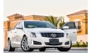 Cadillac ATS Cadillac ATS - 2014 - AED 1,057 P.M - Under Warranty - 0% DOWNPAYMENT