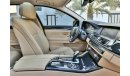 بي أم دبليو 520 i - Pro Navigation, Sunroof - AED 960 Per Month! - 0% DP