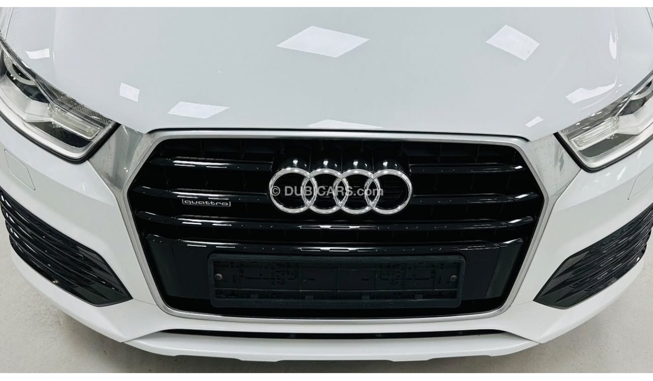 Audi Q3 35 TFSI S-Line GCC .. FSH .. S line .. Perfect Condition .. 4Cyl