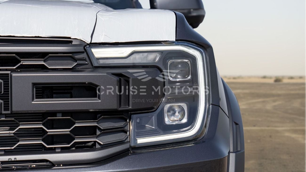 فورد رينجر رابتور Automatic - 2.0L - Diesel - Crew Cab - 4WD - 5 Seats - 4 Door - Meteor Grey