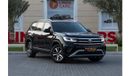 فولكس واجن تيرامونت Comfortline 3.6L Volkswagen Teramont Comfortline 2022 GCC under Agency Warranty with Flexible Down-P
