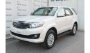 تويوتا فورتونر 2.7L EXR 2014 MODEL WITH 4 WHEEL DRIVE