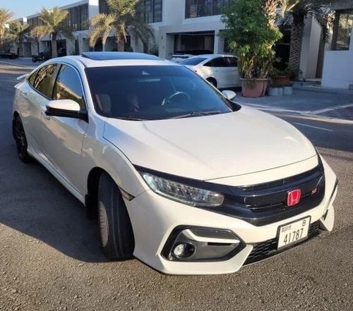 هوندا سيفيك Si Engine 1.5 L 205 hp (153 kW) L15B7 I4 VTC turboTransmission 6-speed manual with helical limited-s