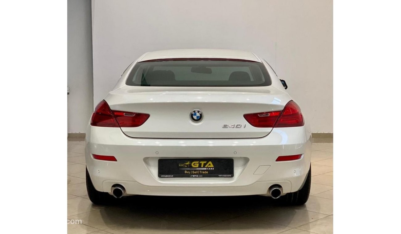 BMW 640i 2015 BMW 640i Gran Coupe, Warranty, Service History, Low KMs, GCC