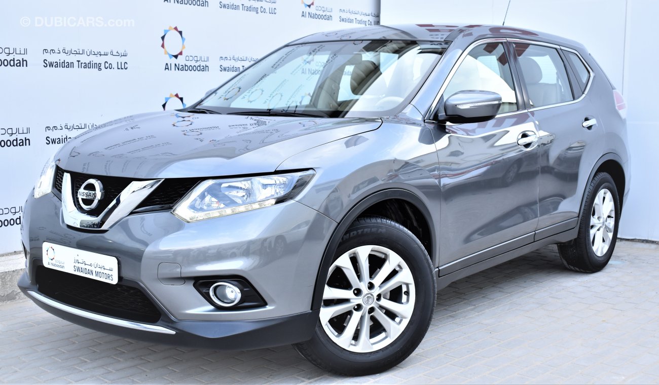 Nissan X-Trail 2.5L S AWD 2015 GCC SPECS WITH DEALER WARRANTY STARTING FROM 49,900 DHS