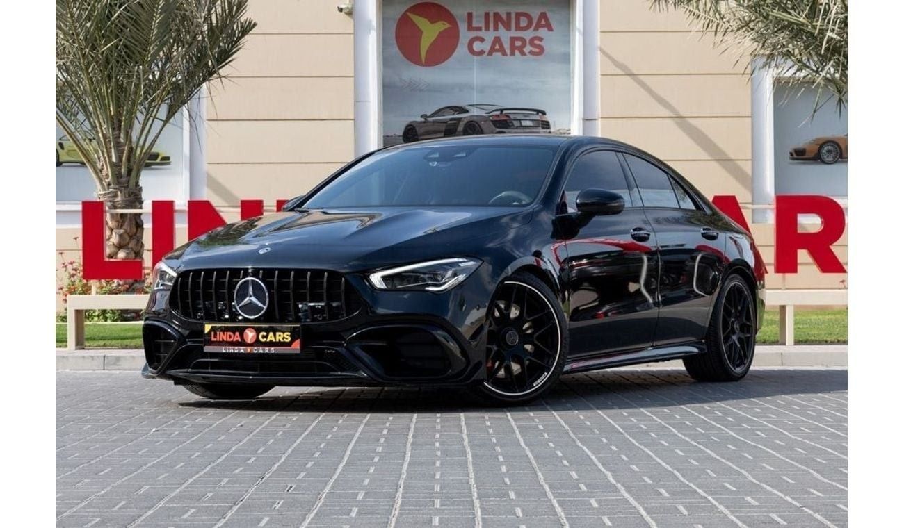 Mercedes-Benz CLA 45 AMG Mercedes-Benz CLA45 AMG S 2021 GCC under Agency Warranty and Service Contract with Flexible Down-Pay