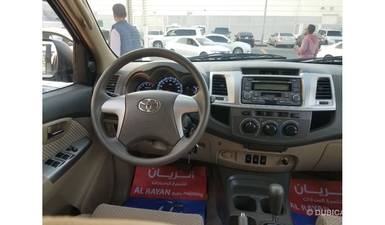 Toyota Fortuner 2012 GCC without accident   Very clean inside and out Pedestrian 105000 k.m AED 46,0